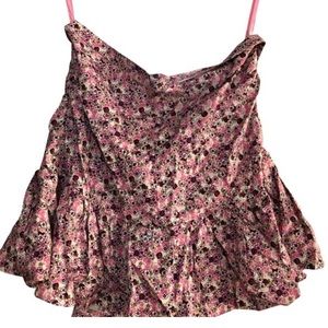 Juicy Floral Mini Skirt